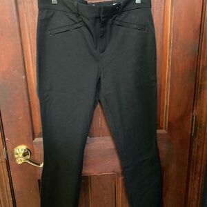 GAP ladies Straight leg Black Dress Pants